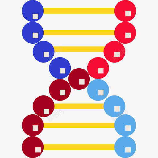Dna医疗保健11扁平图标svg_新图网 https://ixintu.com Dna 医疗保健11 扁平