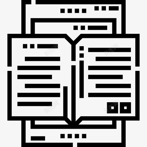 智能手机学习31线性图标svg_新图网 https://ixintu.com 学习31 智能手机 线性