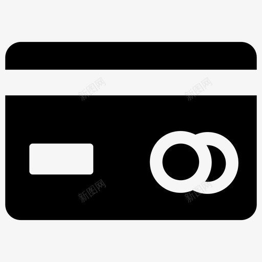 信用卡atm卡银行卡图标svg_新图网 https://ixintu.com atm卡 visa卡 信用卡 借记卡 机场服务实体图标 银行卡
