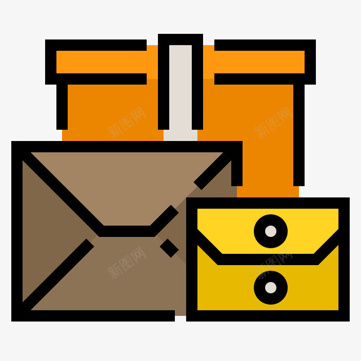 包装网购29线颜色图标svg_新图网 https://ixintu.com 包装 线颜色 网购29