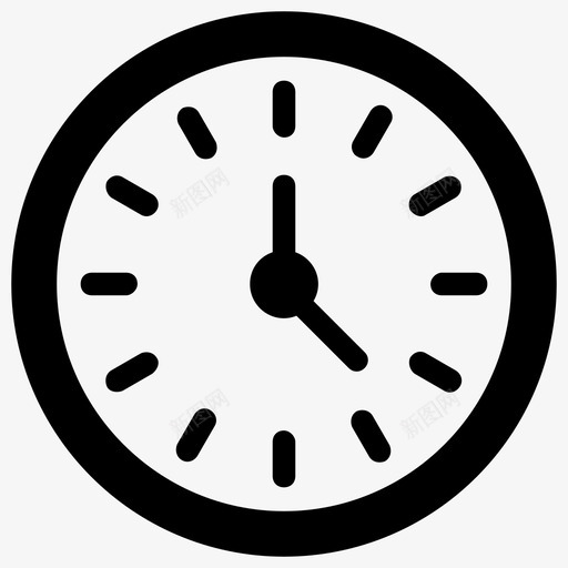 时钟小时日程表图标svg_新图网 https://ixintu.com 小时 日程表 时钟 时间 机场服务实心图标 计时器