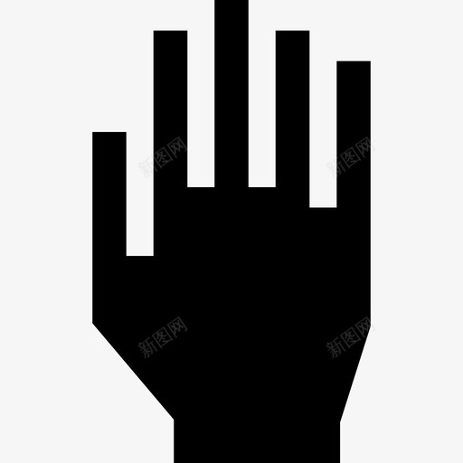 手人际关系和情感6充满图标svg_新图网 https://ixintu.com 人际关系和情感6 充满 手