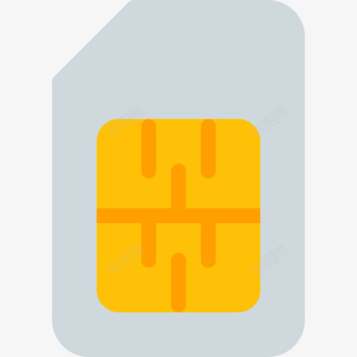 Sim卡移动9扁平图标svg_新图网 https://ixintu.com Sim卡 扁平 移动9