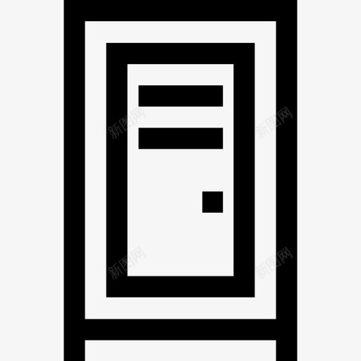 储物柜水上公园4线性图标svg_新图网 https://ixintu.com 储物柜 水上公园4 线性