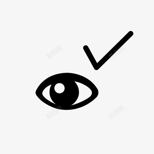 看见了聊天勾选图标svg_新图网 https://ixintu.com 勾选 对话 留言 看见了 眼神 聊天