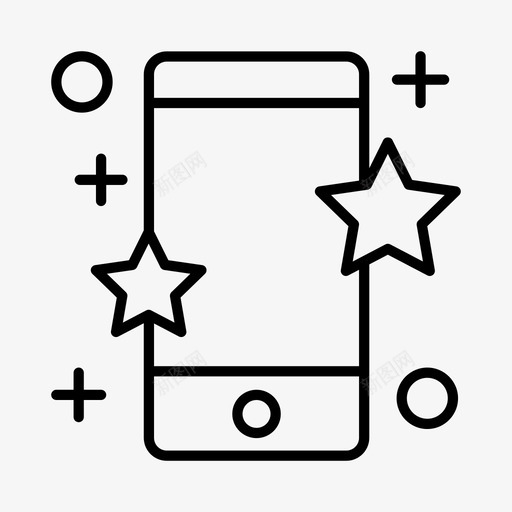社交媒体广告数字广告图标svg_新图网 https://ixintu.com 促销 广告 数字广告 社交媒体