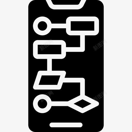 算法人工智能23填充图标svg_新图网 https://ixintu.com 人工智能23 填充 算法