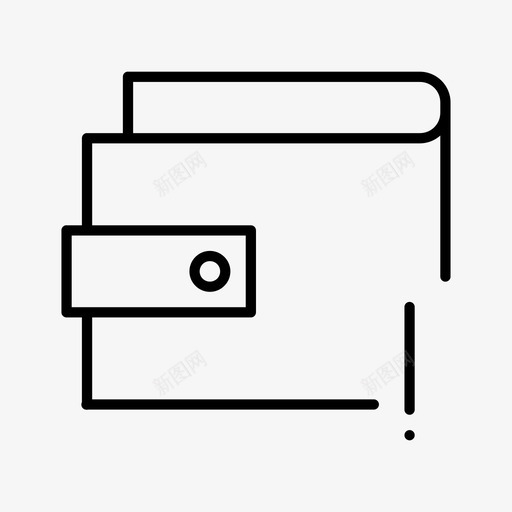 警告钱包警告钞票图标svg_新图网 https://ixintu.com 硬币 警告 警告钱包 钞票 钱包薄