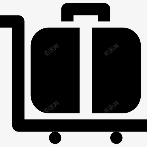 行李箱旅行123装满图标svg_新图网 https://ixintu.com 旅行123 行李箱 装满