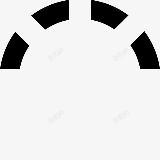 加载缓冲进度图标svg_新图网 https://ixintu.com 加载 流式处理 缓冲 进度