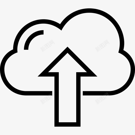 云计算用户界面24线性图标svg_新图网 https://ixintu.com 云计算 用户界面24 线性