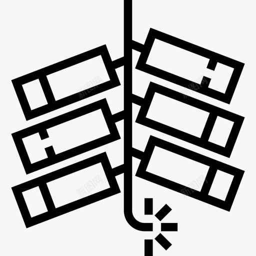 Sycee中国符号2直线图标svg_新图网 https://ixintu.com Sycee 中国符号2 直线