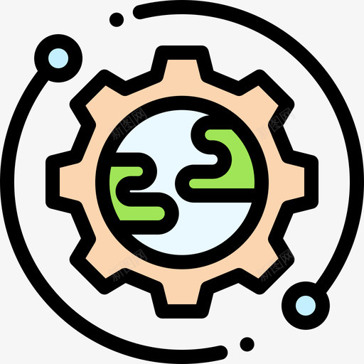 设置媒体技术4线性颜色图标svg_新图网 https://ixintu.com 媒体技术4 线性颜色 设置