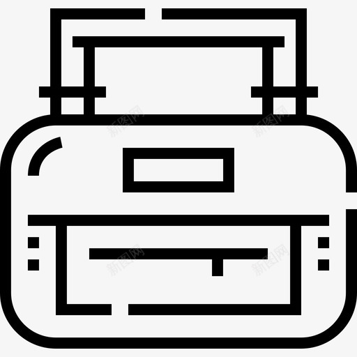 运动包健康生活6线性图标svg_新图网 https://ixintu.com 健康生活6 线性 运动包