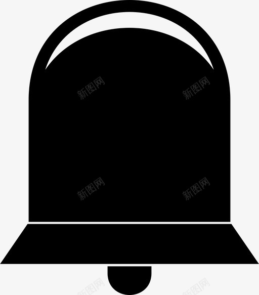 铃警报器音乐图标svg_新图网 https://ixintu.com 声音 装饰品 警报器 铃 音乐