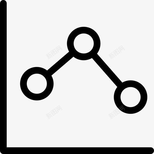 线形图图表10线性图标svg_新图网 https://ixintu.com 图表10 线形图 线性
