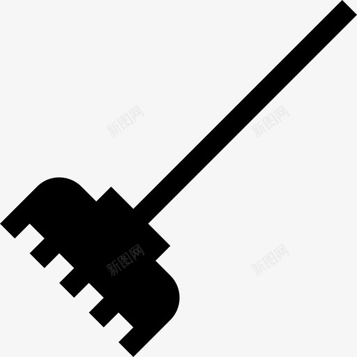 扫帚清洁10填充图标svg_新图网 https://ixintu.com 填充 扫帚 清洁10