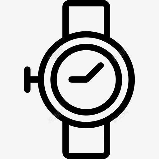 手表潜水5直线型图标svg_新图网 https://ixintu.com 手表 潜水5 直线型