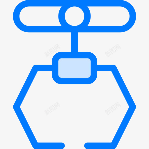 机器工业36蓝色图标svg_新图网 https://ixintu.com 工业36 机器 蓝色