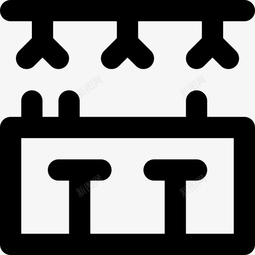 酒吧47号餐厅直系图标svg_新图网 https://ixintu.com 47号餐厅 直系 酒吧