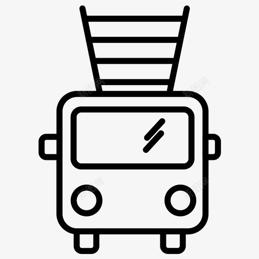 消防消防队卡车图标svg_新图网 https://ixintu.com 卡车 消防 消防车 消防队