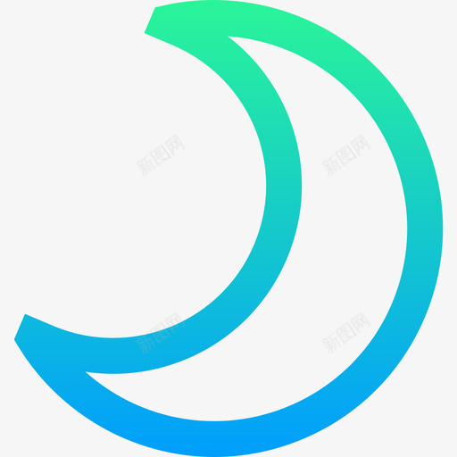 夜间渐变界面2图标svg_新图网 https://ixintu.com 2 夜间渐变界面