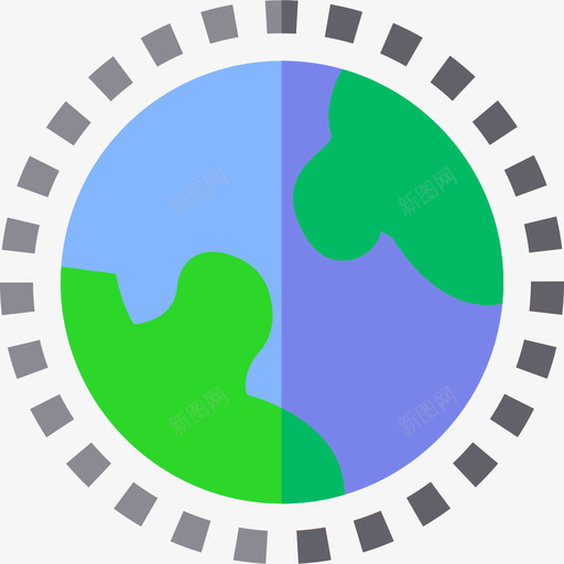 臭氧层气候变化平坦图标svg_新图网 https://ixintu.com 平坦 气候变化 臭氧层