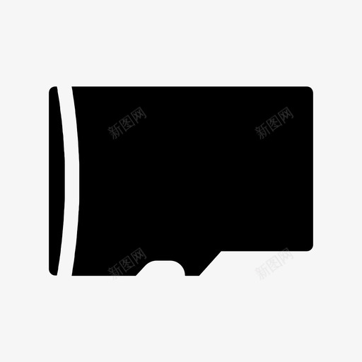 microsd卡闪存内存图标svg_新图网 https://ixintu.com microsd卡 内存 闪存