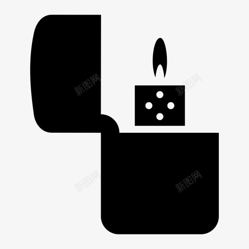 打火机点烟器火焰图标svg_新图网 https://ixintu.com zippo zippo打火机 打火机 杂项 火焰 点烟器 袖珍打火机