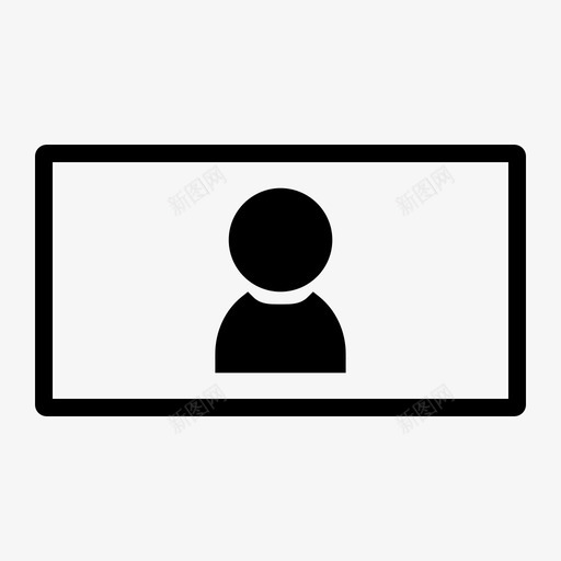 身份证公文包界面和网页图标线svg_新图网 https://ixintu.com 公文包 界面和网页图标线 身份证