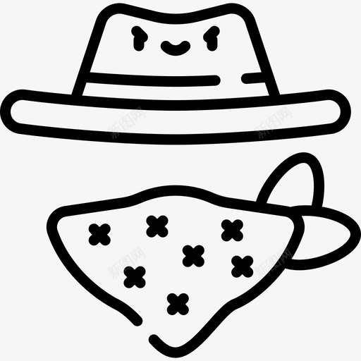 班迪特西部荒野13号直系图标svg_新图网 https://ixintu.com 班迪特 直系 西部荒野13号