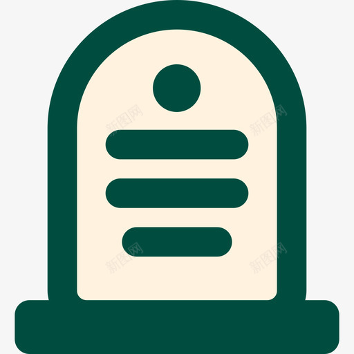 墓碑电脑游戏3线条颜色图标svg_新图网 https://ixintu.com 墓碑 电脑游戏3 线条颜色