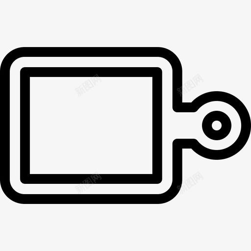 砧板家用器具10直线型图标svg_新图网 https://ixintu.com 家用器具10 直线型 砧板