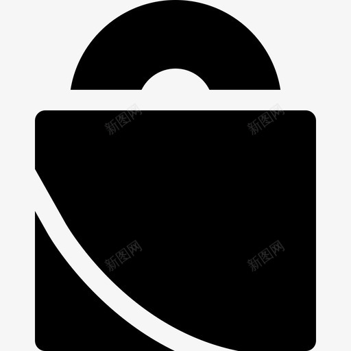 挂锁计算机零件5填充图标svg_新图网 https://ixintu.com 填充 挂锁 计算机零件5