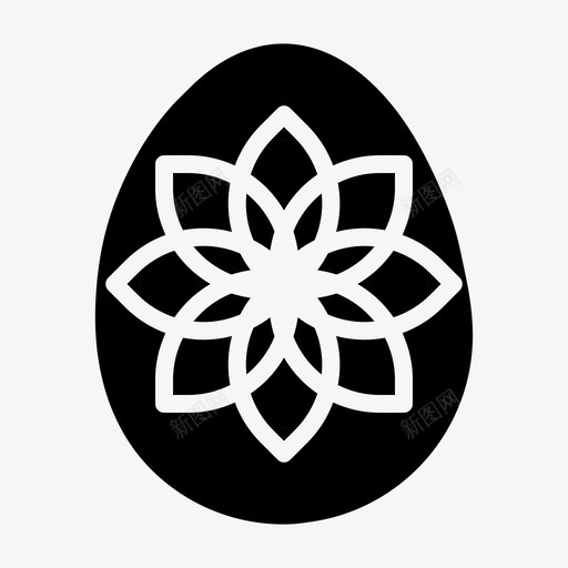 大自然复活节彩蛋彩蛋图标svg_新图网 https://ixintu.com 复活节彩蛋 大自然 彩蛋