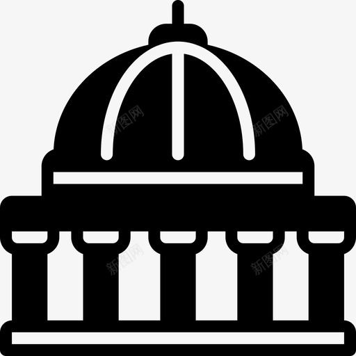 国会大厦25号楼已满图标svg_新图网 https://ixintu.com 25号楼 国会大厦 已满