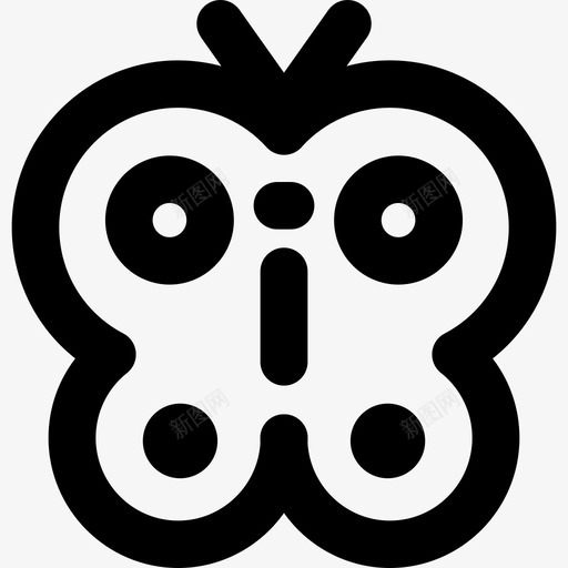 蝴蝶复活节33直线型图标svg_新图网 https://ixintu.com 复活节33 直线型 蝴蝶