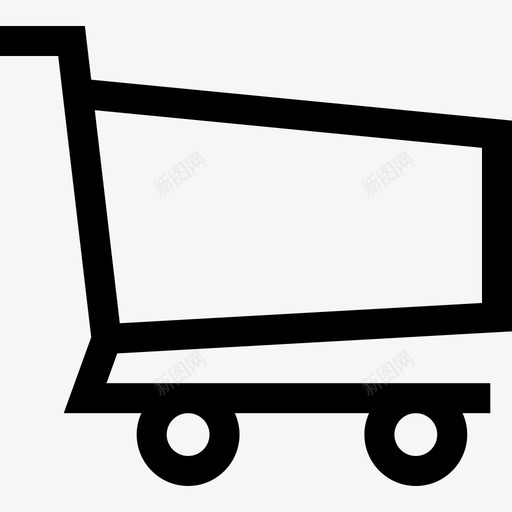 购物车音乐商店5线性图标svg_新图网 https://ixintu.com 线性 购物车 音乐商店5