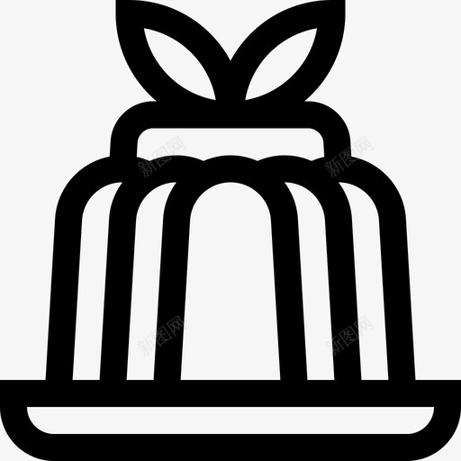 果冻甜点和糖果3直系图标svg_新图网 https://ixintu.com 果冻 甜点和糖果3 直系