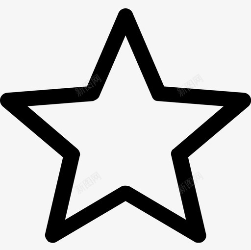 widget-icon_kongxingsvg_新图网 https://ixintu.com widget-icon_kongxing 五角星空心