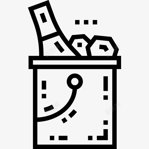 酒桶17号酒吧直线型图标svg_新图网 https://ixintu.com 17号酒吧 直线型 酒桶