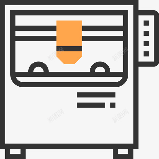 机械工业仪器黄影图标svg_新图网 https://ixintu.com 工业仪器 机械 黄影