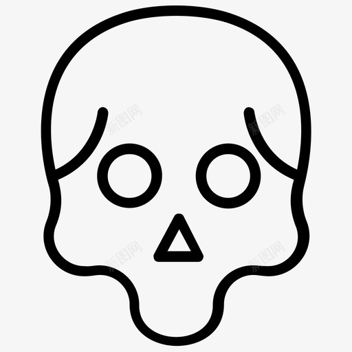 头骨纹身纹身艺术纹身图标svg_新图网 https://ixintu.com 头骨纹身 纹身创意 纹身线条图标 纹身艺术 纹身设计