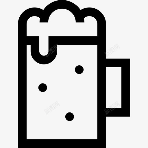 啤酒事件2线性图标svg_新图网 https://ixintu.com 事件2 啤酒 线性
