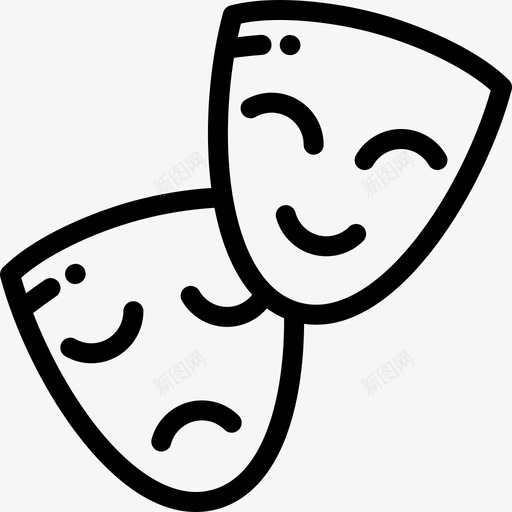 面具服装派对11直系图标svg_新图网 https://ixintu.com 服装派对11 直系 面具