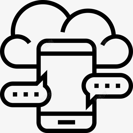 分析社交媒体策略2线性图标svg_新图网 https://ixintu.com 分析 社交媒体策略2 线性