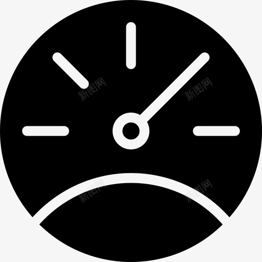 车速表汽车3实心图标svg_新图网 https://ixintu.com 实心 汽车3 车速表