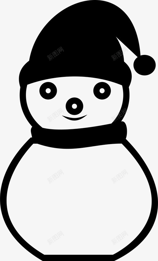 圣诞节包卡通图标svg_新图网 https://ixintu.com 包 卡通 圣诞节 洋娃娃 纳塔尔