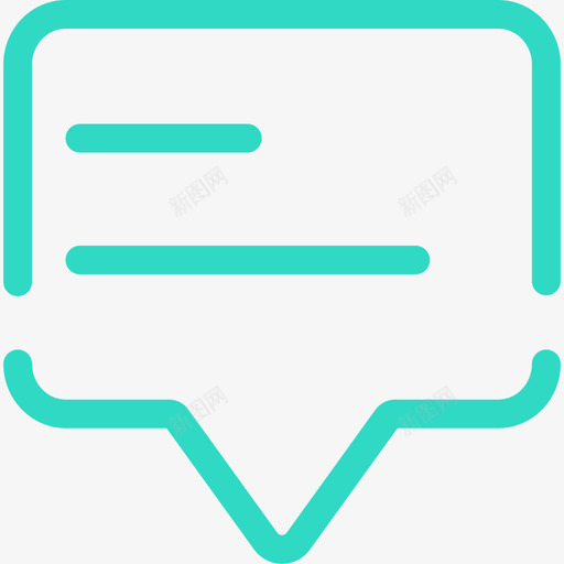 评论-悬停态svg_新图网 https://ixintu.com 评论-悬停态