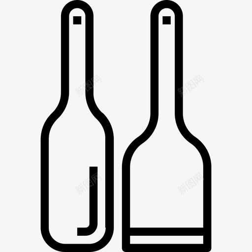 抹刀厨房工具16线状图标svg_新图网 https://ixintu.com 厨房工具16 抹刀 线状